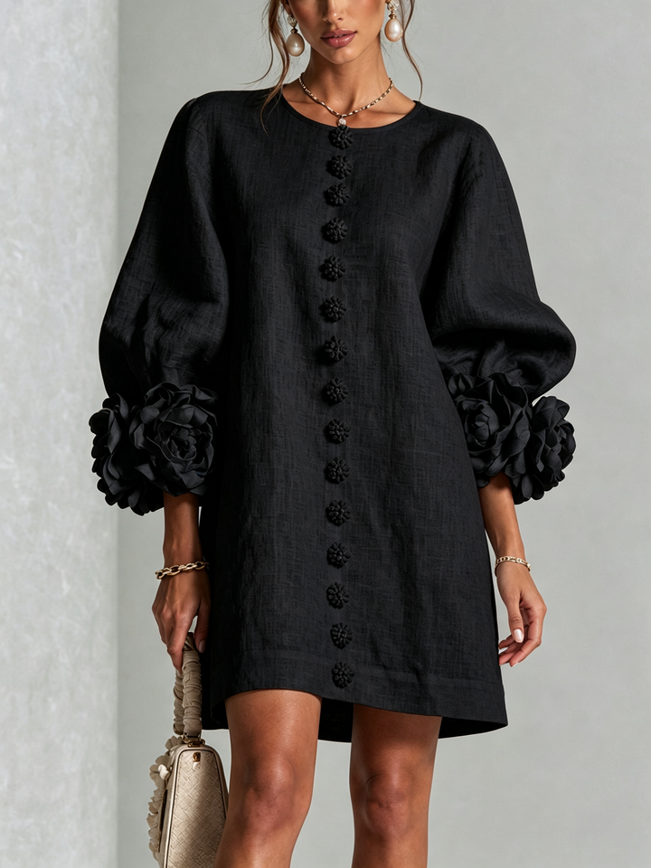 Simona |  Button-Down Mini Dress