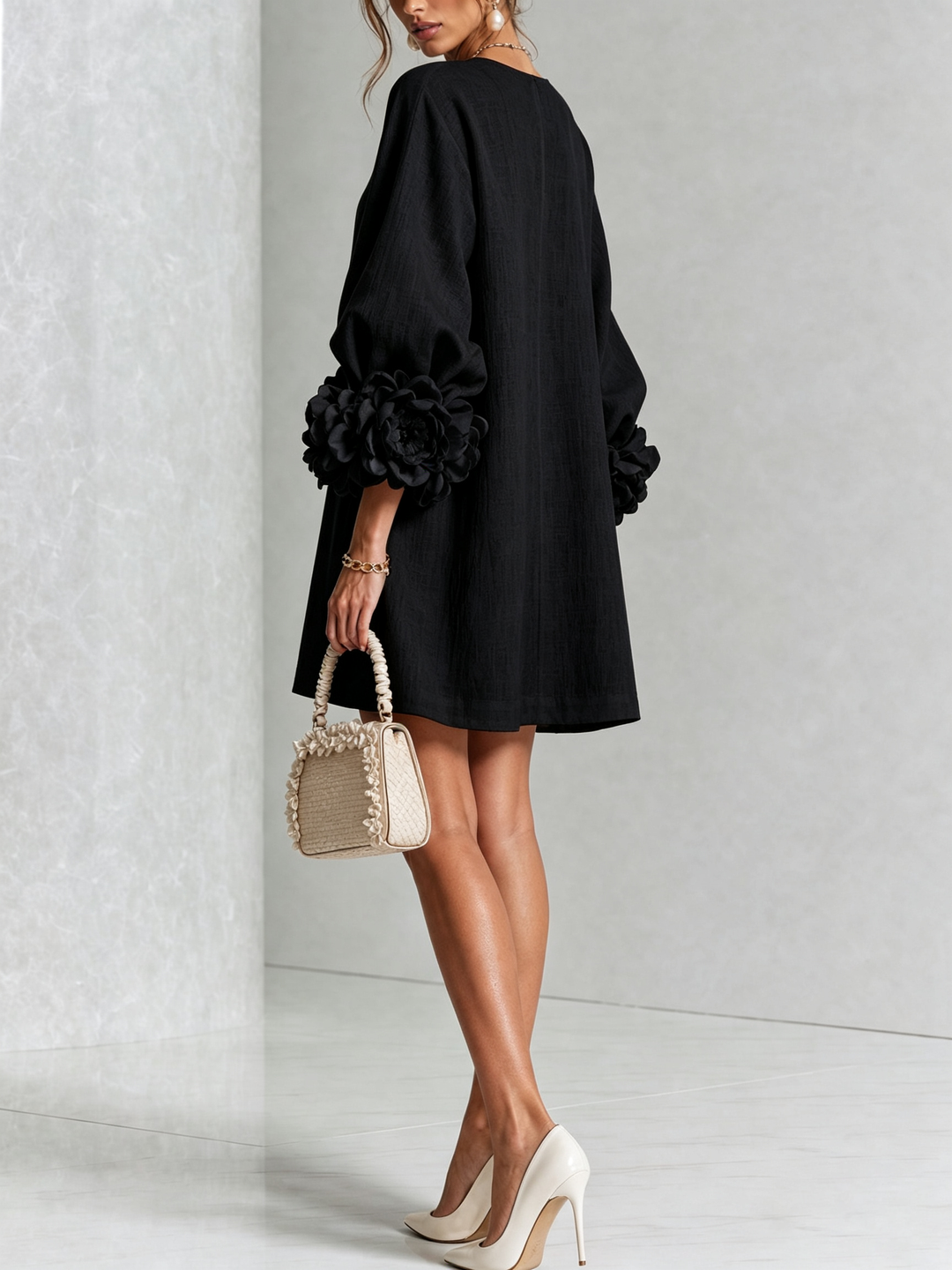 Simona |  Button-Down Mini Dress