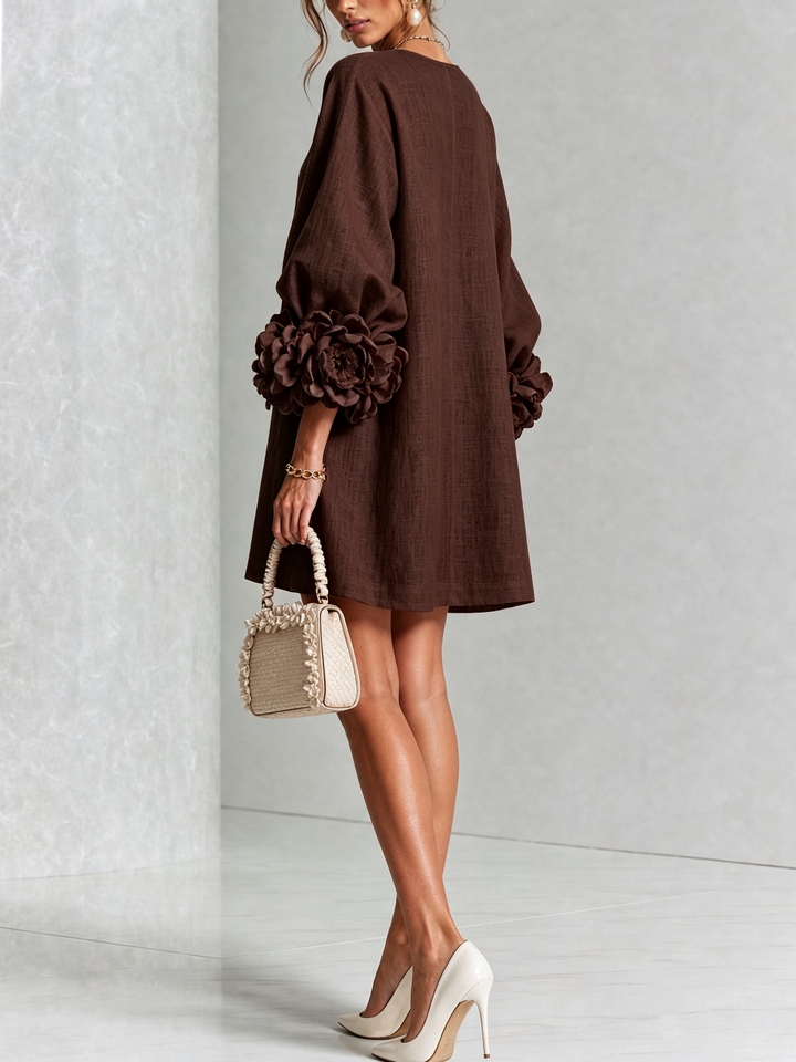 Simona |  Button-Down Mini Dress