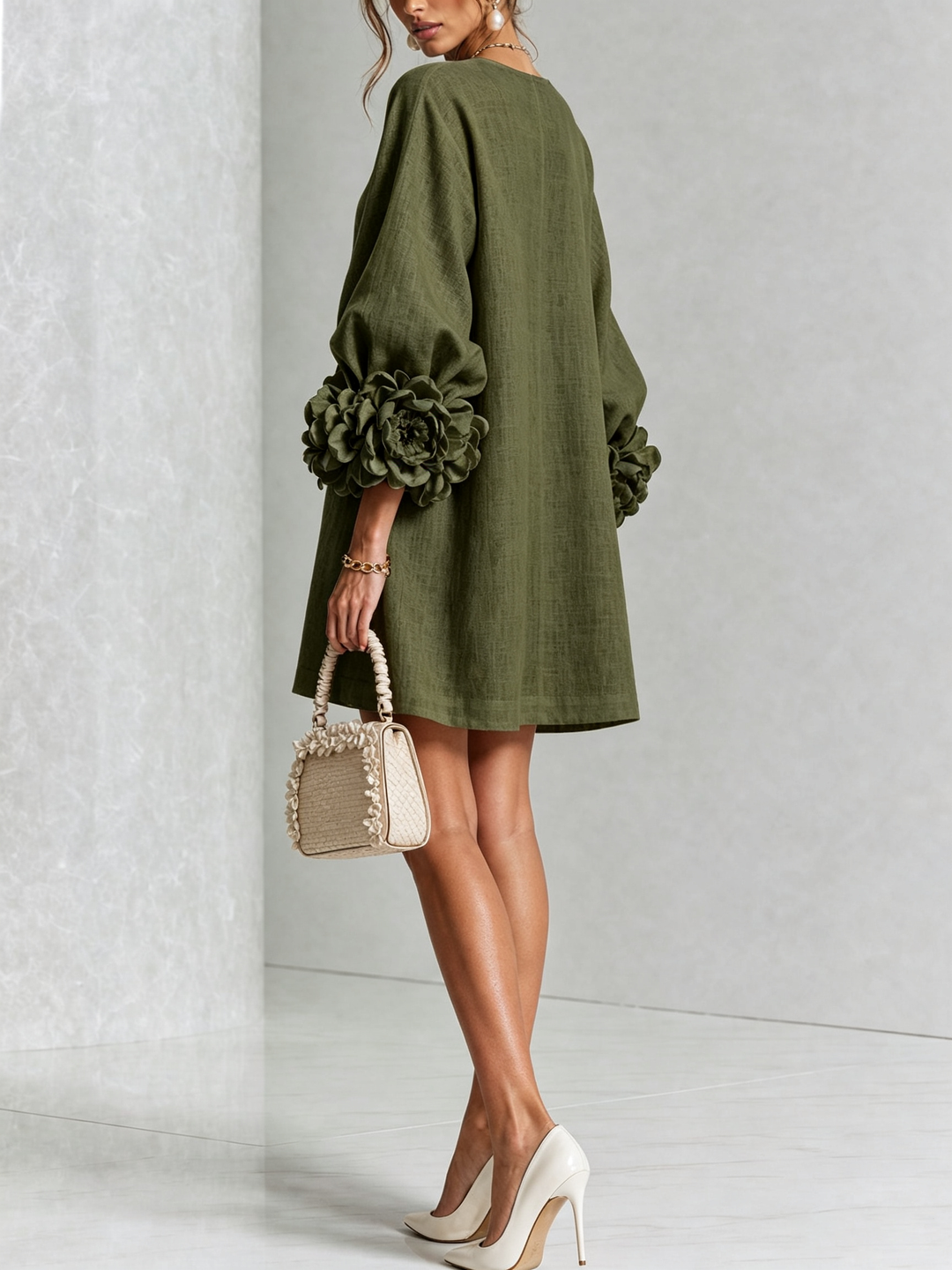 Simona |  Button-Down Mini Dress