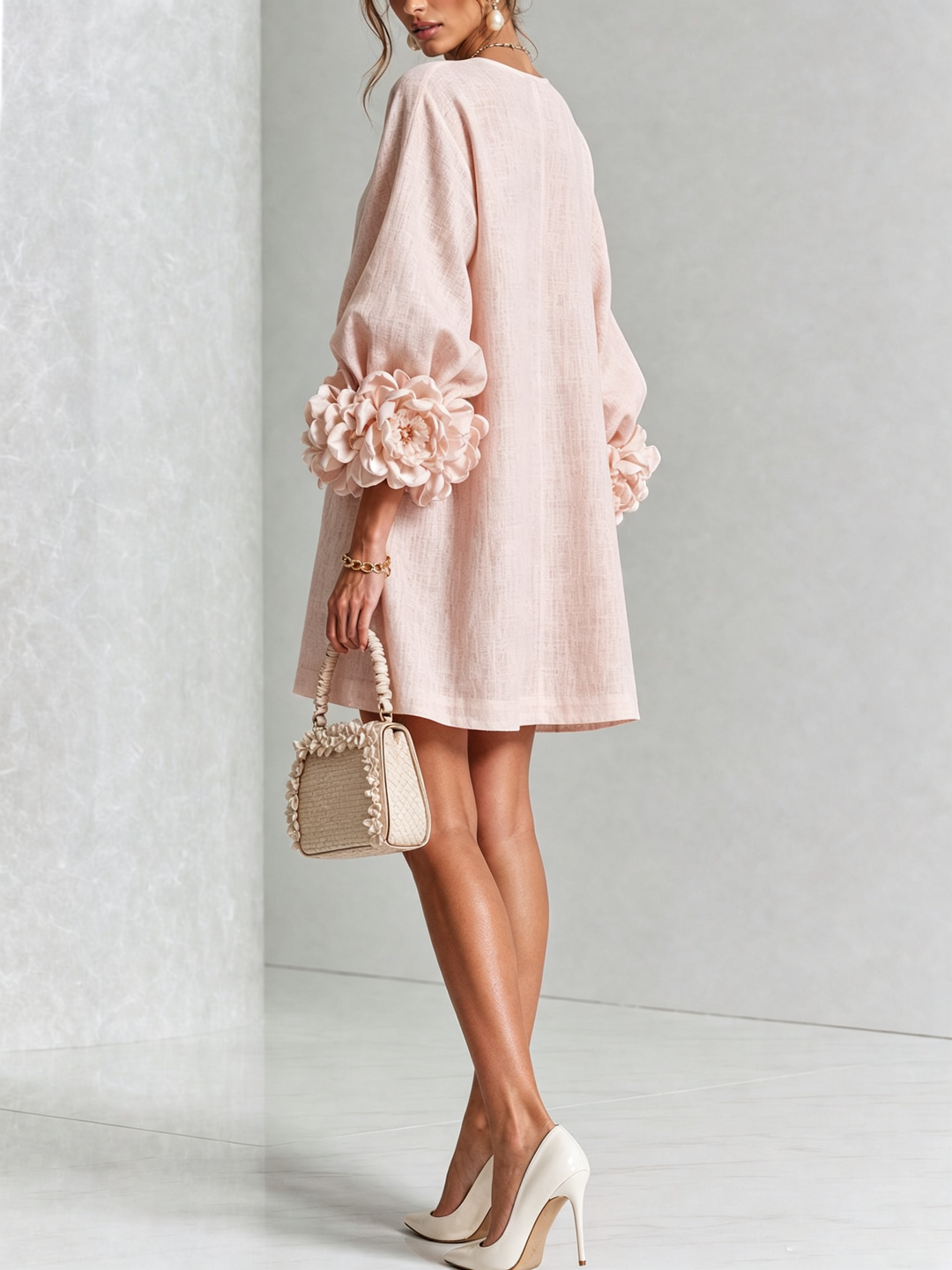 Simona |  Button-Down Mini Dress