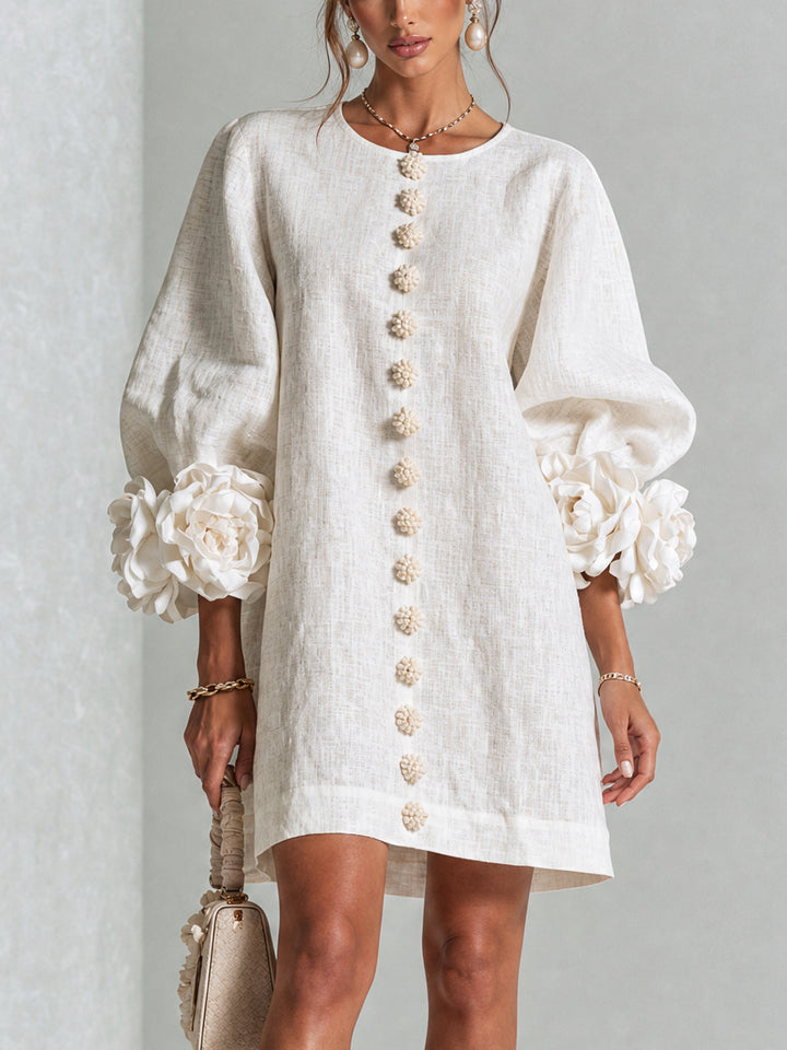 Simona |  Button-Down Mini Dress