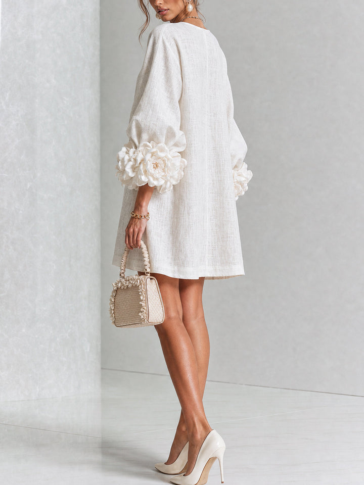 Simona |  Button-Down Mini Dress