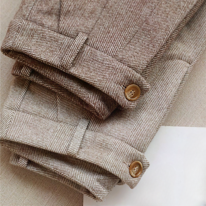 Oliver | Elegant Pure Wool Tailored Trousers
