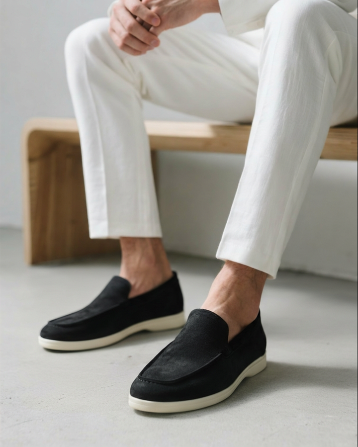 Aurelio | Old Money Suede Loafers