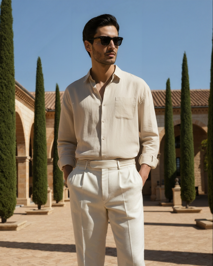Attilio | 100% Linen Shirt