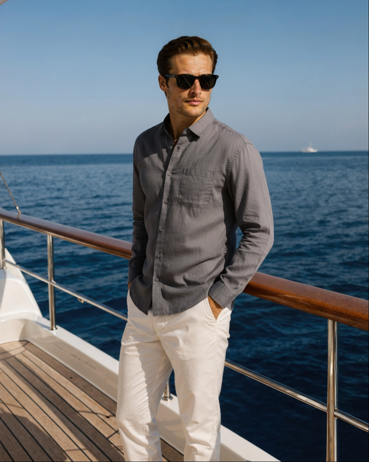 Attilio | 100% Linen Shirt