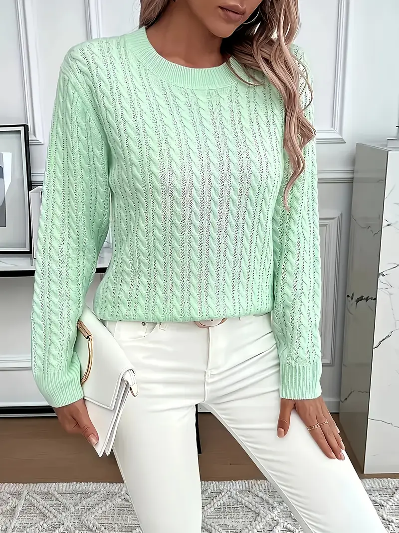 Palmira | Cozy Cable Knit Sweater
