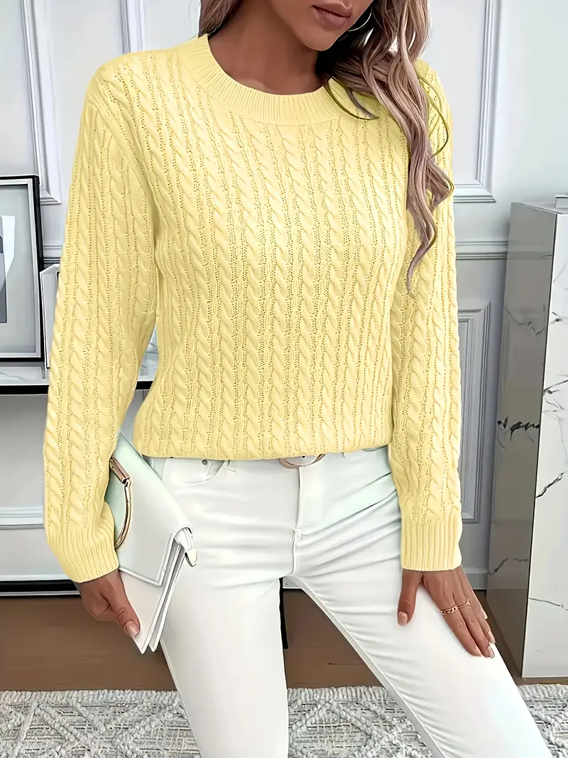 Palmira | Cozy Cable Knit Sweater