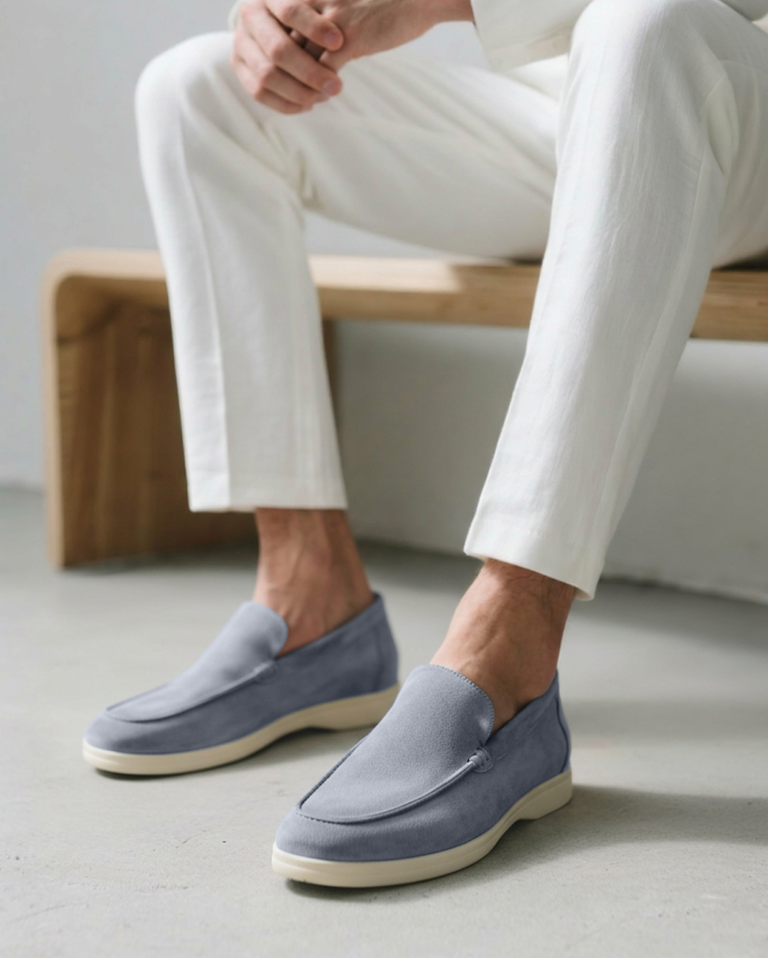 Aurelio | Old Money Suede Loafers