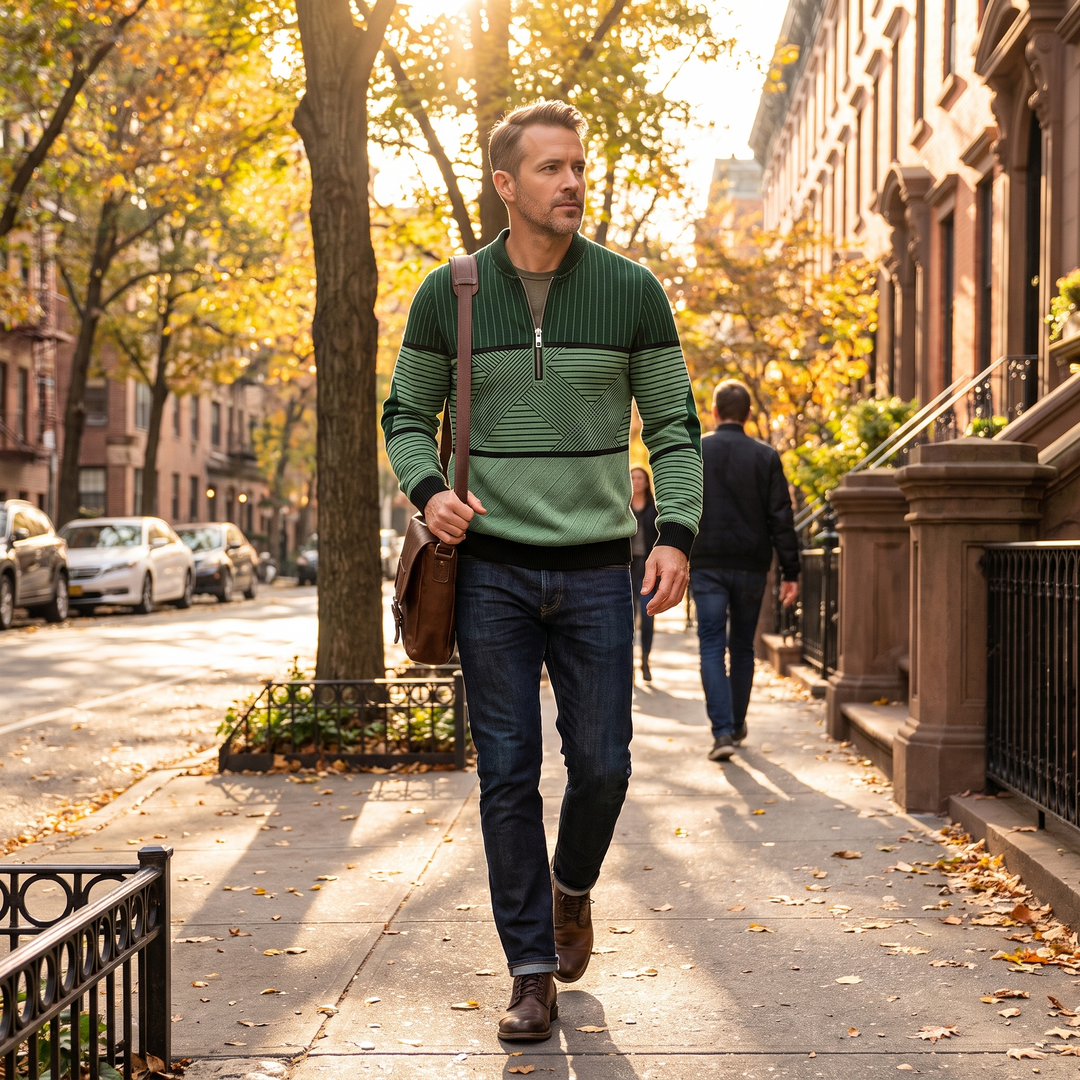 Frank | Half-Zip Men's Sweater