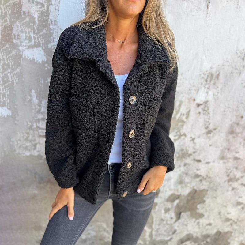 Nadia | Veste en fausse fourrure douce