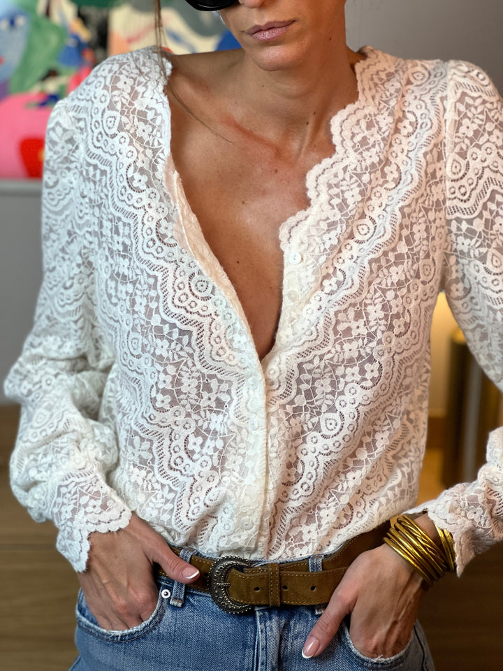Flavia | Maille Blouse Hippoline