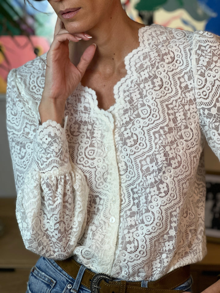 Flavia | Maille Blouse Hippoline