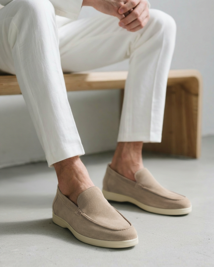 Aurelio | Old Money Suede Loafers