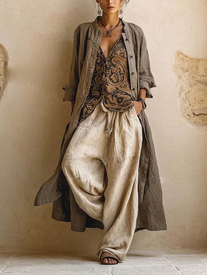 Sara | Flowy Layered Bohemian Set