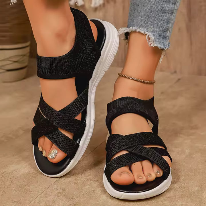 Sloane | Ultra Flex Knit Sandals