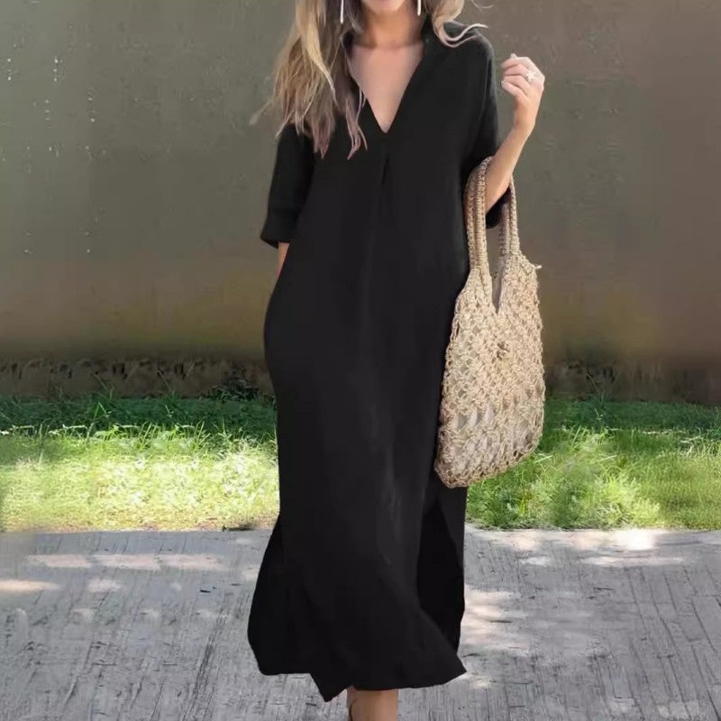 Diana | dress in Lino