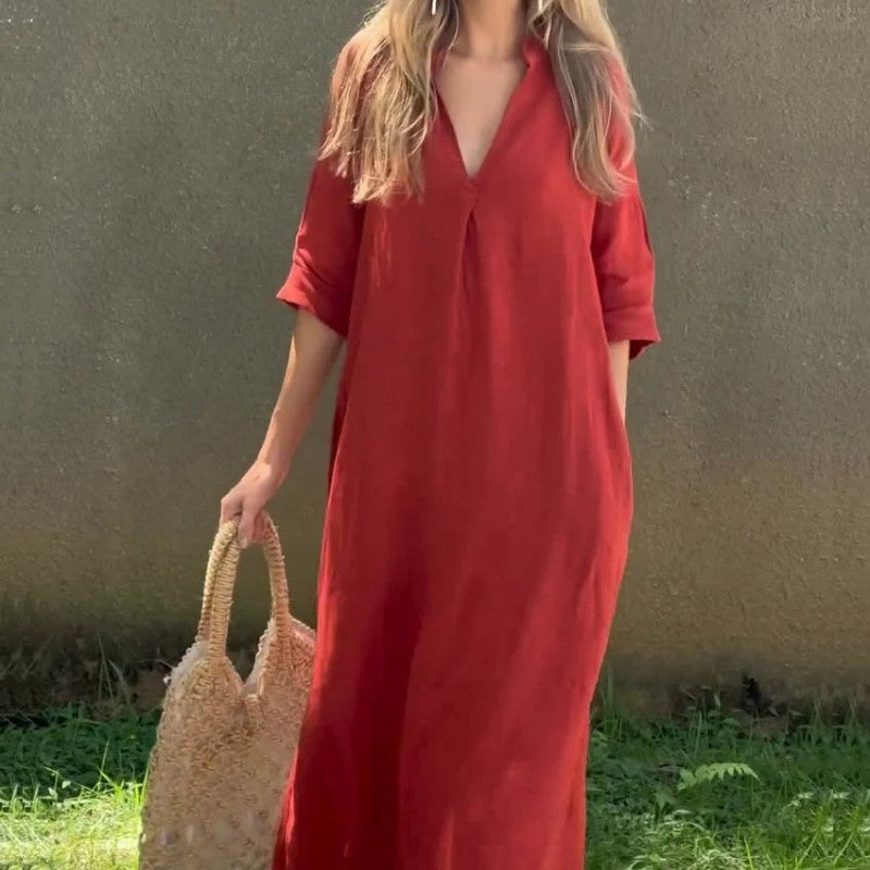 Diana | dress in Lino