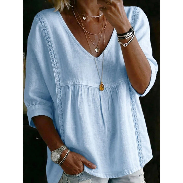 Jessica | Women's casual V-neck lace top