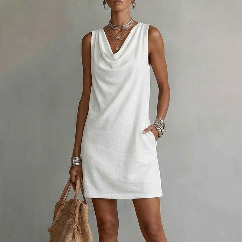 Marta | dress in Lino