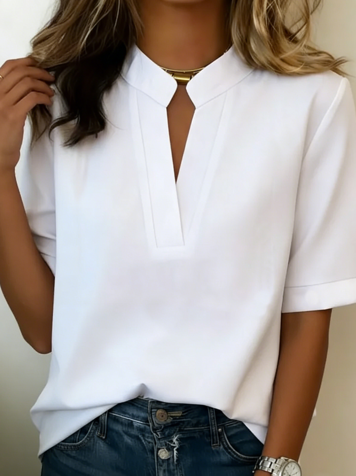 bianca | V-Neck Blouse